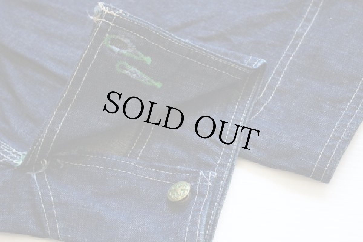 画像8: 50s OSHKOSH B'GOSH インディゴデニム カバーオール (8)