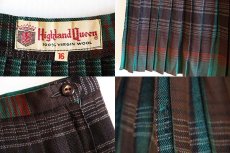 画像3: 60s Highland Queen ウール プリーツスカート 16 (3)