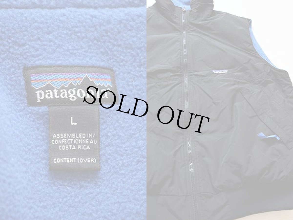 画像4: 90s patagoniaパタゴニア フリースライナー ナイロンベスト 黒 L★シェルドシンチラ (4)