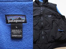 画像4: 90s patagoniaパタゴニア フリースライナー ナイロンベスト 黒 L★シェルドシンチラ (4)