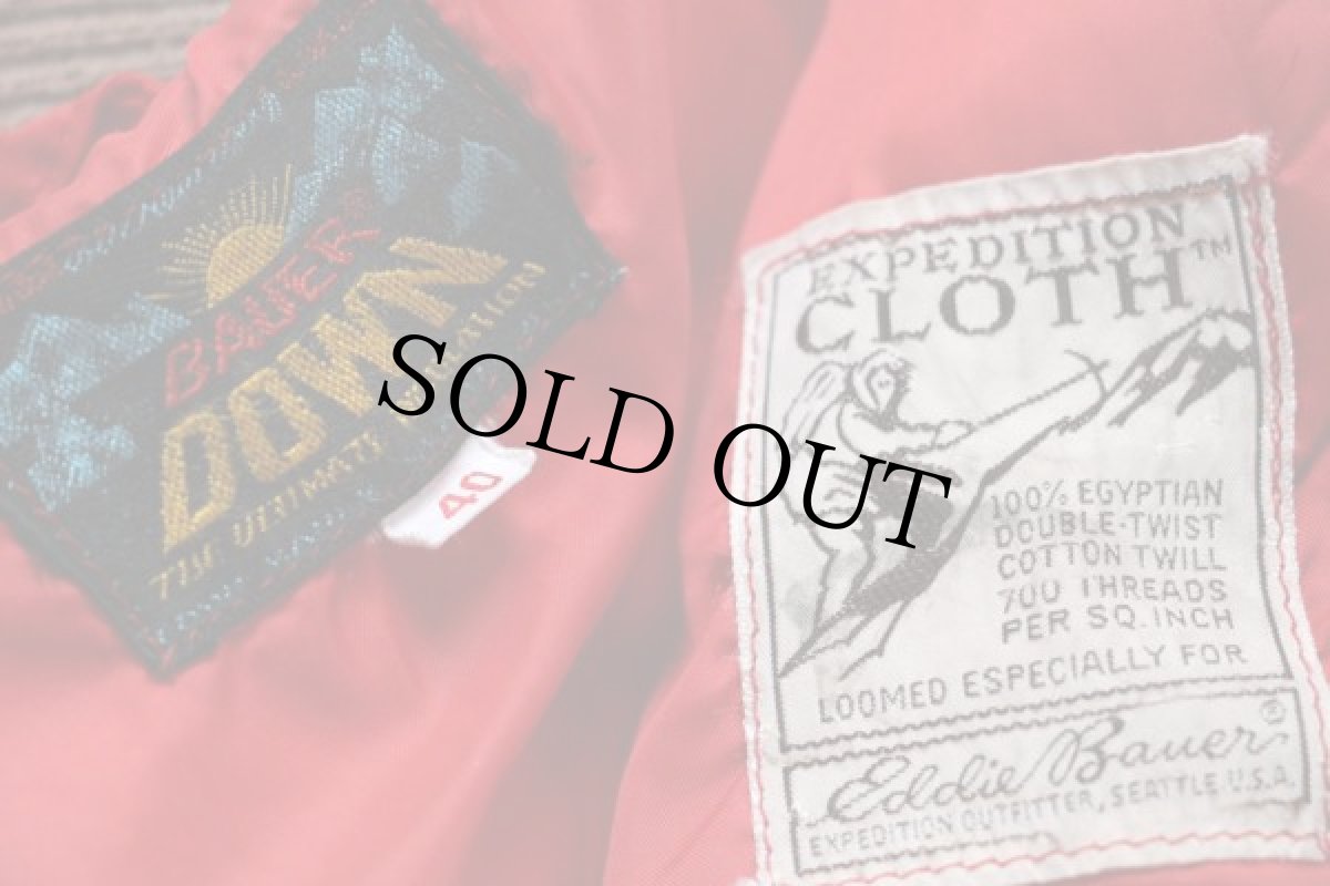 画像3: 60s BAUER DOWNバウアーダウン ダウンジャケット40★スカイライナー EddieBauerエディーバウアー (3)