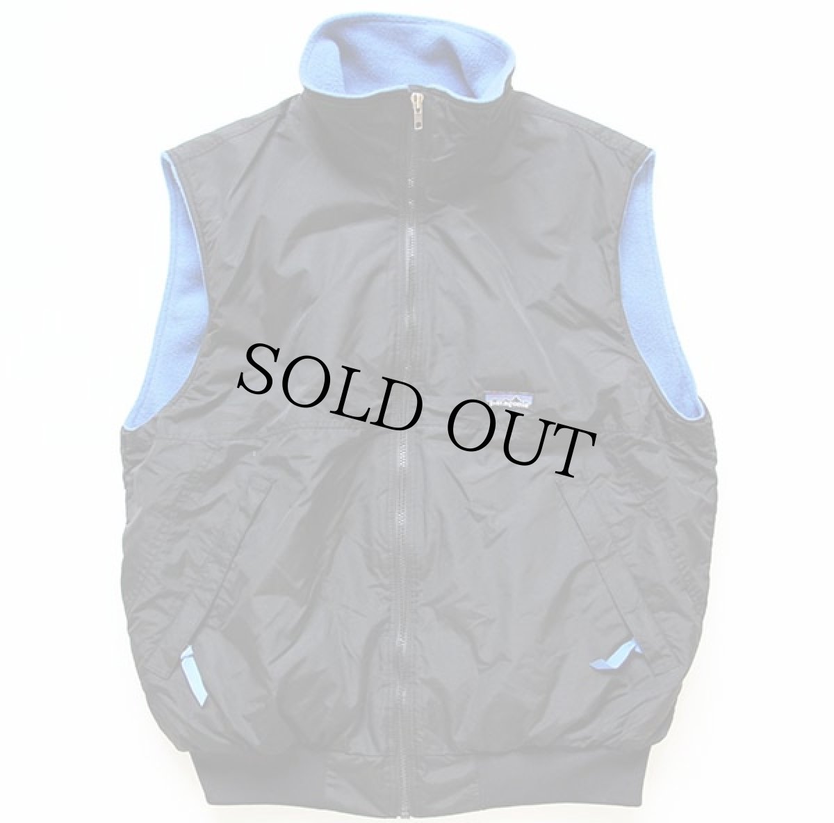 画像2: 90s patagoniaパタゴニア フリースライナー ナイロンベスト 黒 L★シェルドシンチラ (2)