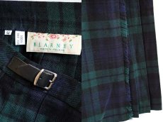 画像3: アイルランド製 BLARNEY ブラックウォッチ タータンチェック キルトスカート 14 (3)