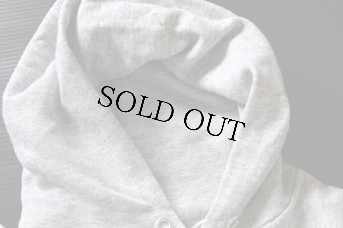 画像4: 80s Championチャンピオン BSA ボーイスカウト Philmont 染み込みプリント スウェットパーカー 杢グレー (4)