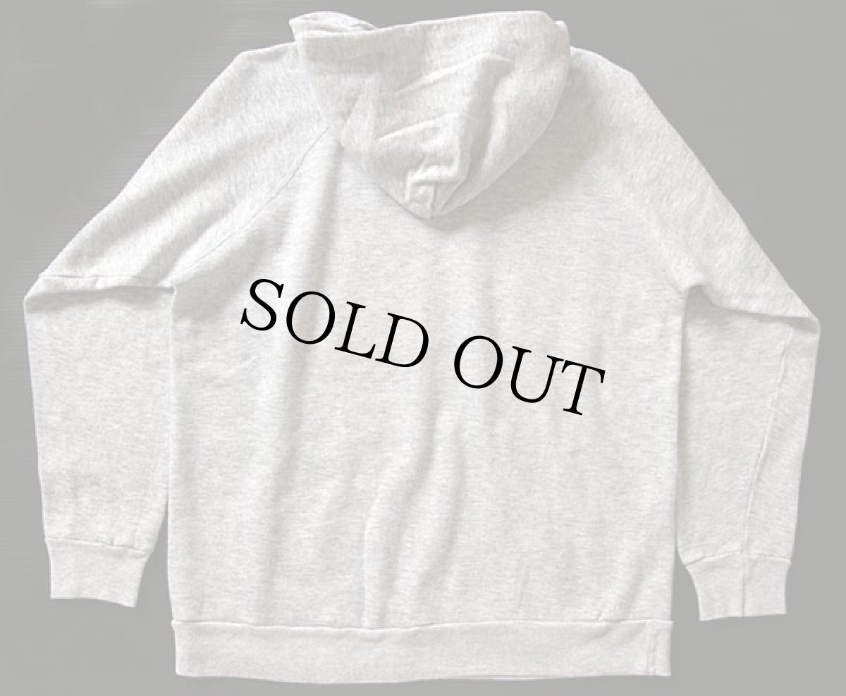 画像2: 80s Championチャンピオン BSA ボーイスカウト Philmont 染み込みプリント スウェットパーカー 杢グレー (2)