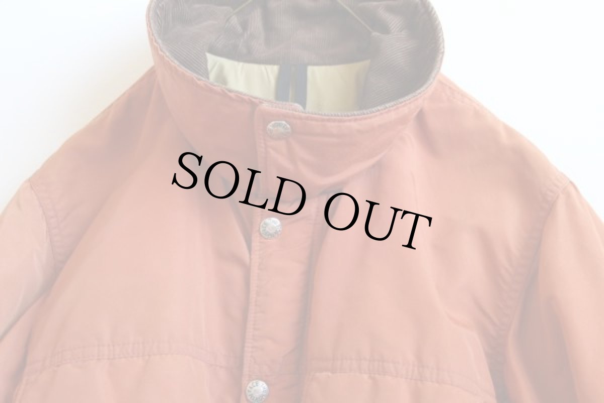 画像4: 80s USA製 THE NORTH FACEノースフェイス 茶タグ 中綿入り ナイロンジャケット 橙 S (4)