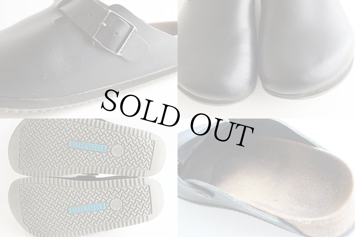 画像3: BIRKENSTOCKビルケンシュトック レザー ボストン 黒 39/25cm (3)