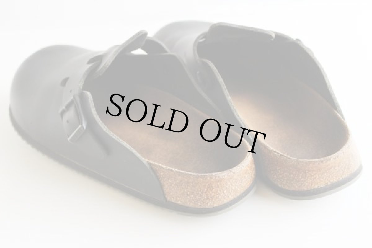 画像2: BIRKENSTOCKビルケンシュトック レザー ボストン 黒 39/25cm (2)