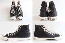 画像2: 90s USA製 CONVARSEコンバース ALLSTARオールスター HI 黒 7 (2)