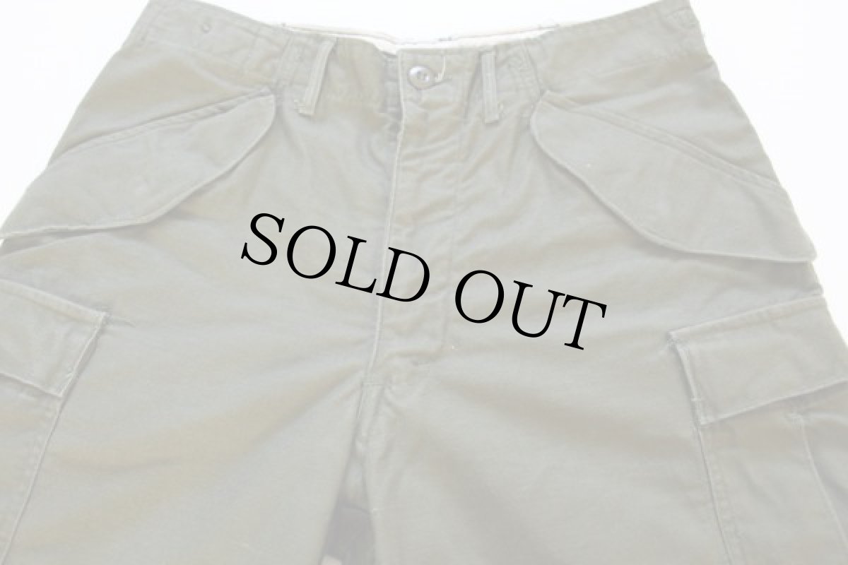 画像2: 60s 米軍 U.S.ARMY M-65 フィールド カーゴパンツ S-S (2)