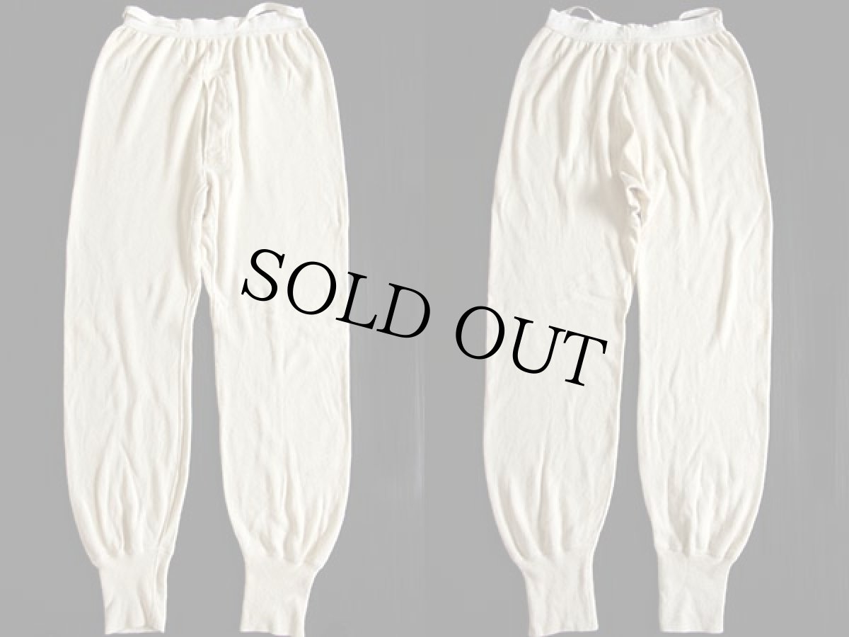 画像2: 50s 米軍 ウール ドロワーズ インナーパンツ (2)