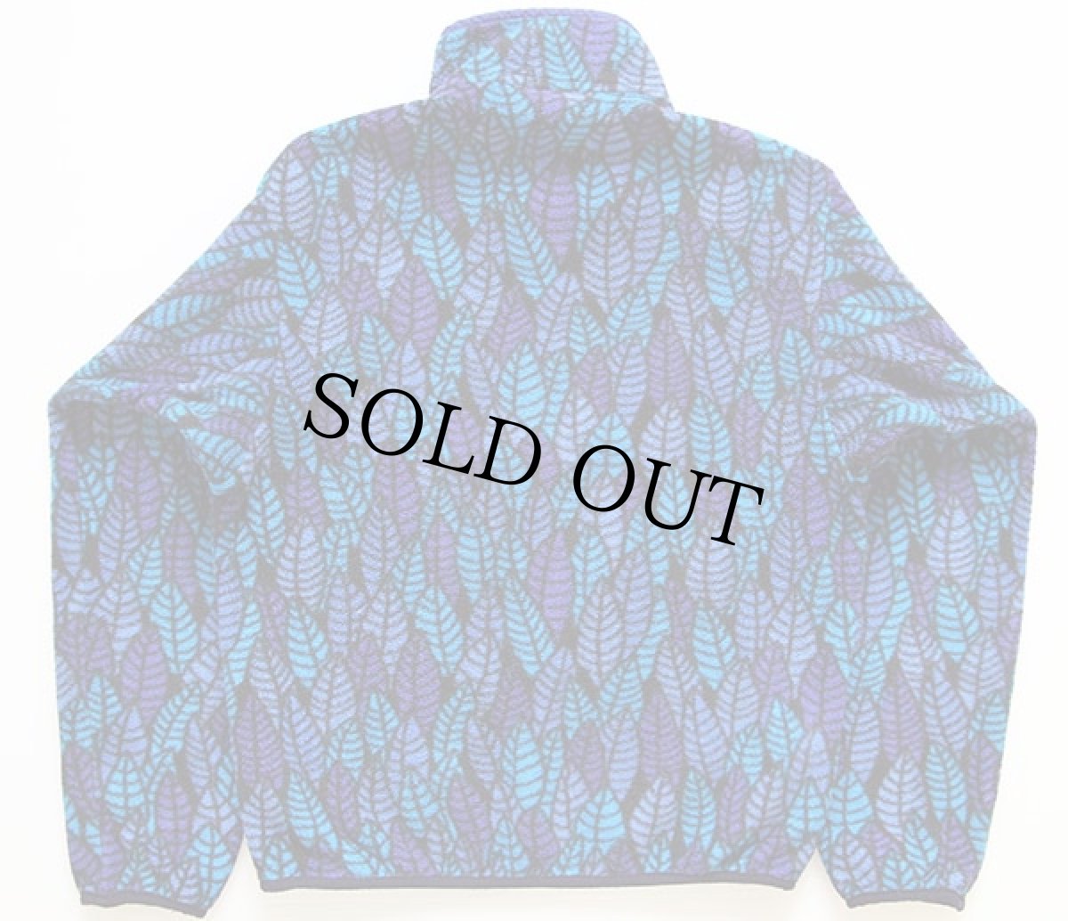 画像2: 90s USA製 patagoniaパタゴニア リーフ 総柄 フリース スナップT S (2)