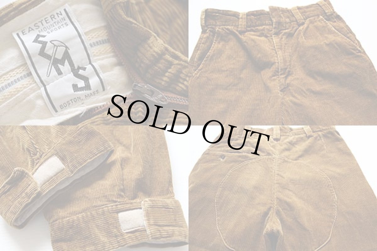 画像3: 70s EMS コーデュロイ ニッカポッカパンツ 茶 (3)