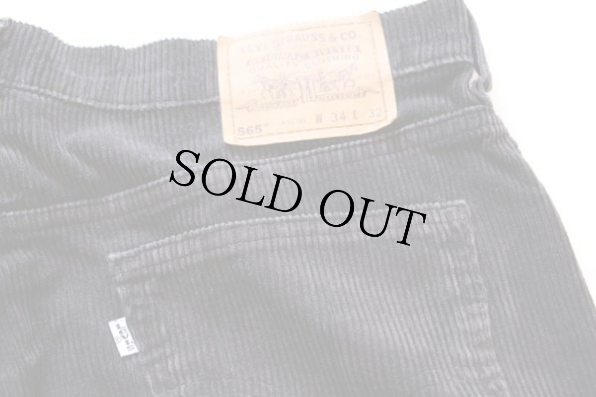 画像2: 90s USA製 Levi'sリーバイス 565 太畝 コーデュロイパンツ w34 L32 (2)