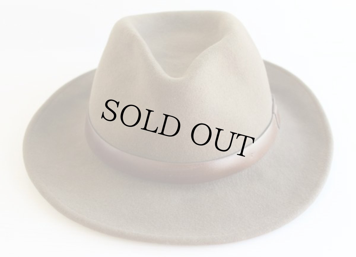 画像2: USA製 PENDLETONペンドルトン 中折れ フェルトハット L (2)