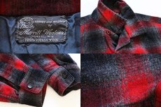 画像3: 60s Merrill Woolens オンブレチェック ウール オープンカラーシャツ (3)