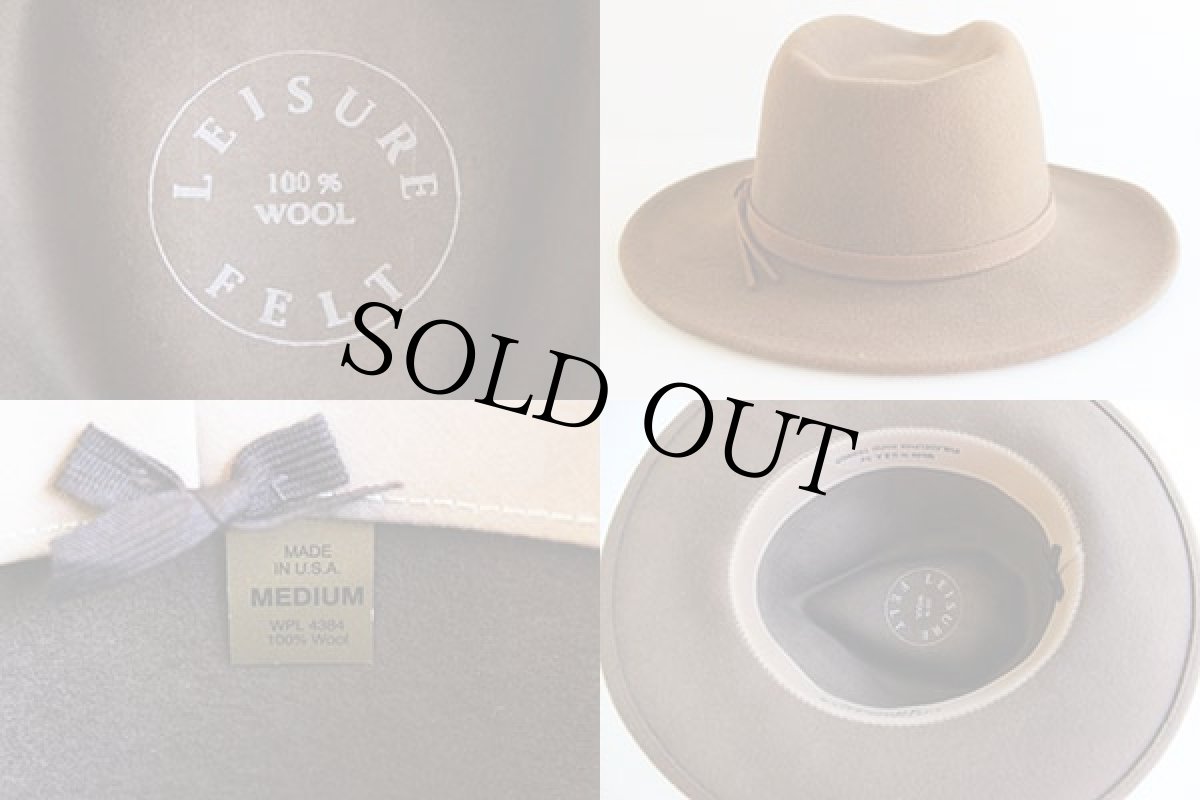 画像3: USA製 PHILADELPHIA RAPID TRANSIT 中折れ フェルトハット M (3)