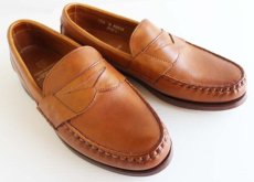 画像1: USA製 Allen Edmondsアレンエドモンズ Cavanaugh ペニーローファー レザーシューズ 7.5D★革靴 (1)