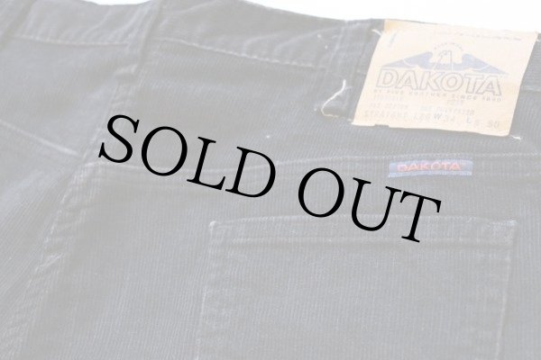 80s USA製 DAKOTA FIVE BROTHERファイブブラザー コーデュロイパンツ 