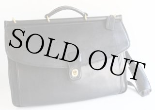 USA製COACH オールド コーチ レザー トートバッグ 黒☆5678 USA製COACH オールド コーチ レザー トートバッグ 黒☆5678