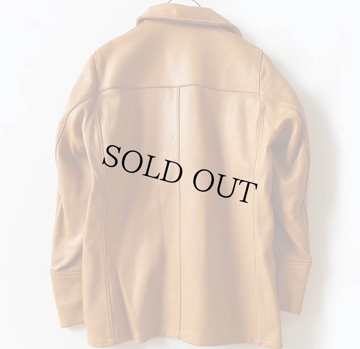 画像2: Mid Western ディアスキン レザージャケット 36 (2)