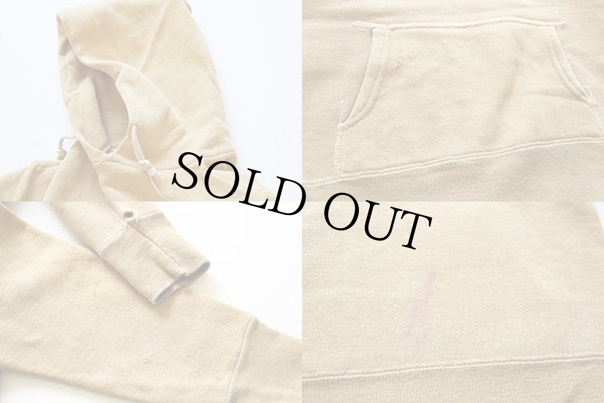 画像3: 60s UNKNOWN スウェットパーカー マスタード (3)