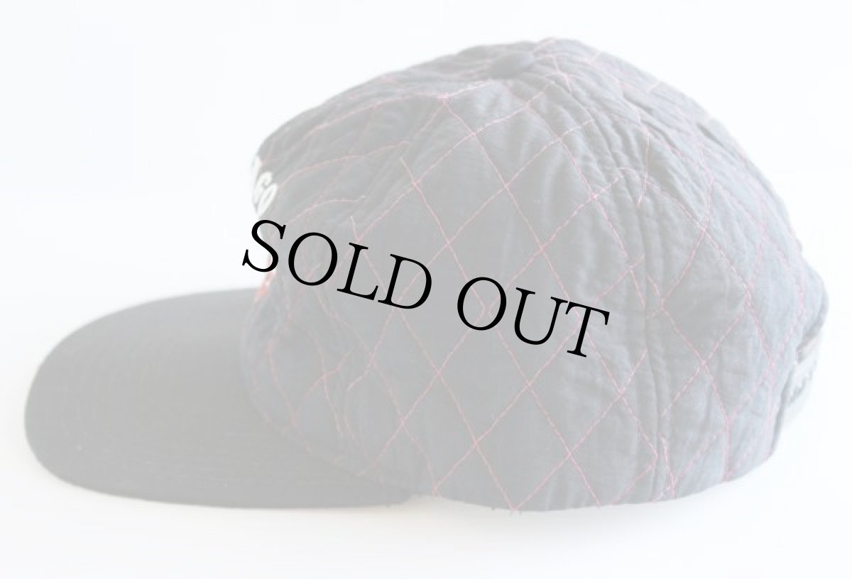 画像2: 90s STARTERスターター NBA CHICAGO BULLS シカゴ ブルズ キルティング ナイロンキャップ (2)