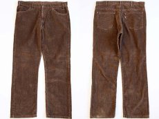 画像1: 80s Levi'sリーバイス 519 コーデュロイパンツ 茶 w36 L30 (1)