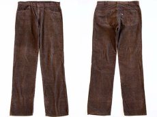 画像1: 80s Levi'sリーバイス 519 コーデュロイパンツ 焦げ茶 w36 L34 (1)