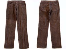 画像1: 80s Levi'sリーバイス 519 コーデュロイパンツ 焦げ茶 w36 L34 (1)