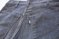 画像2: 80s Levi'sリーバイス 505 コーデュロイパンツ グレー w30 L30 (2)