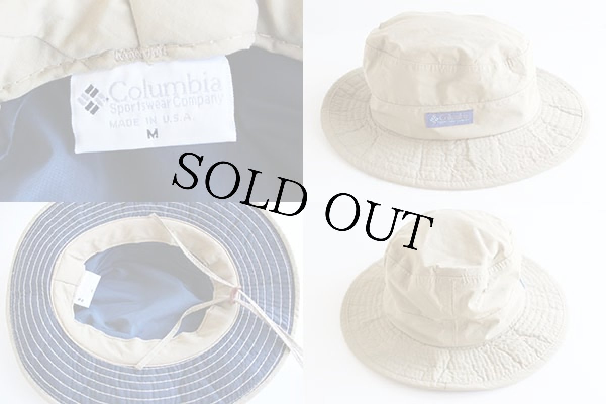 画像3: 90s USA製 Columbiaコロンビア ナイロン ブーニーハット M (3)