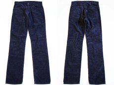 画像1: 80s Levi'sリーバイス 519 コーデュロイパンツ 紺 w32 L34 (1)