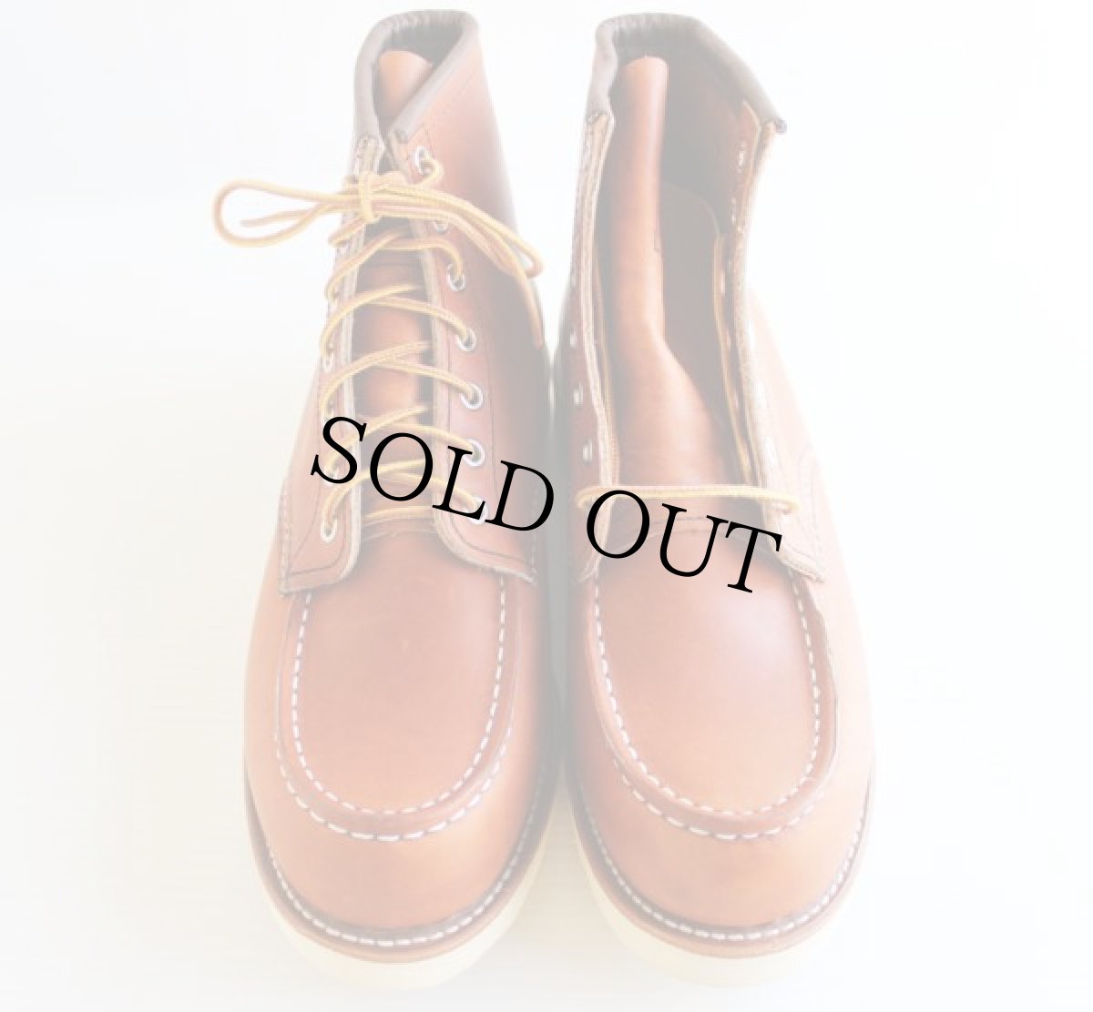 画像2: デッドストック★USA製 REDWINGレッドウイング 875 アイリッシュセッター ブーツ 茶 9D (2)