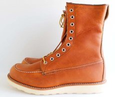 画像4: デッドストック★USA製 REDWINGレッドウイング 877 アイリッシュセッター ブーツ 茶 8.5D (4)