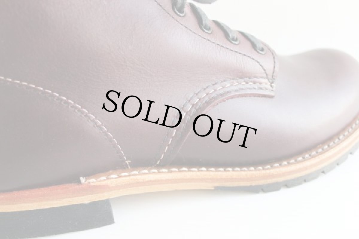 画像8: デッドストック★USA製 REDWINGレッドウイング 9011 BECKMANベックマン ブラックチェリー 7.5D (8)