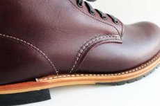 画像8: デッドストック★USA製 REDWINGレッドウイング 9011 BECKMANベックマン ブラックチェリー 7.5D (8)