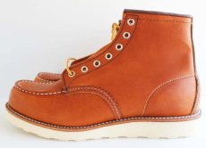 画像4: デッドストック★USA製 REDWINGレッドウイング 875 アイリッシュセッター ブーツ 茶 9D (4)