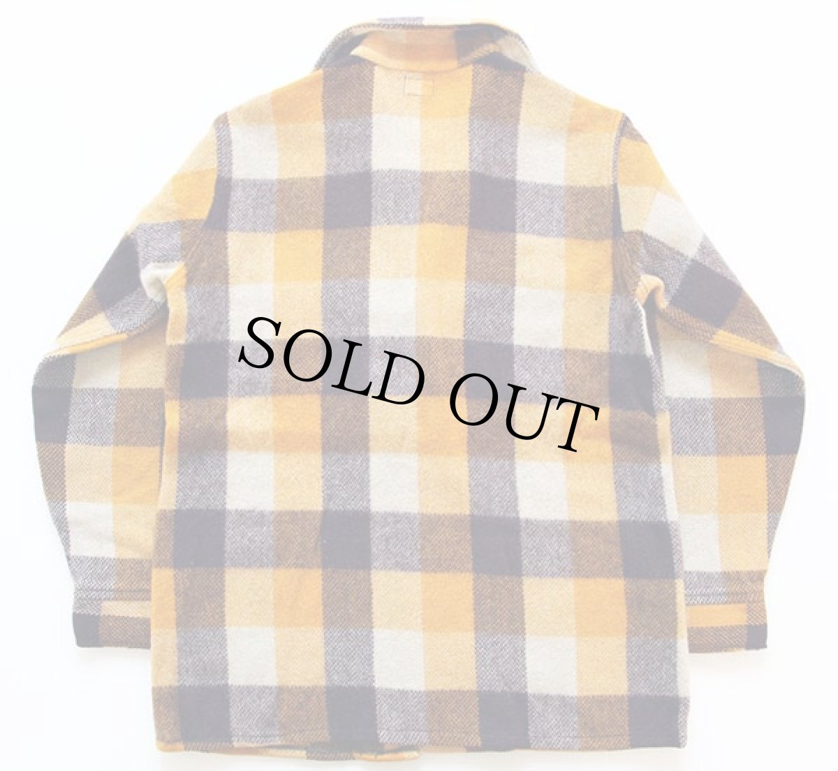 画像2: 50s PINE CREST チェック ウール シャツジャケット 20 (2)