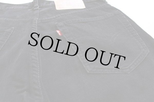 90s Levi'sリーバイス 505 コーデュロイパンツ 黒 w32 L32 - Sixpacjoe