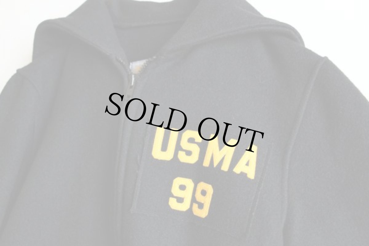 画像3: 90s CADET UNIFORM FACTORY WEST POINT USMA ウール カデットコート 黒 40 R★U.S.ARMY (3)