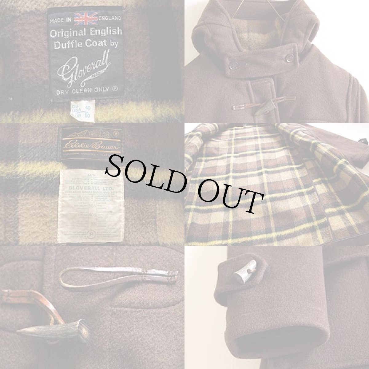 画像3: 70s 英国製 GLOVERALLグローバーオール×EddieBauerエディーバウアー ダッフルコート (3)