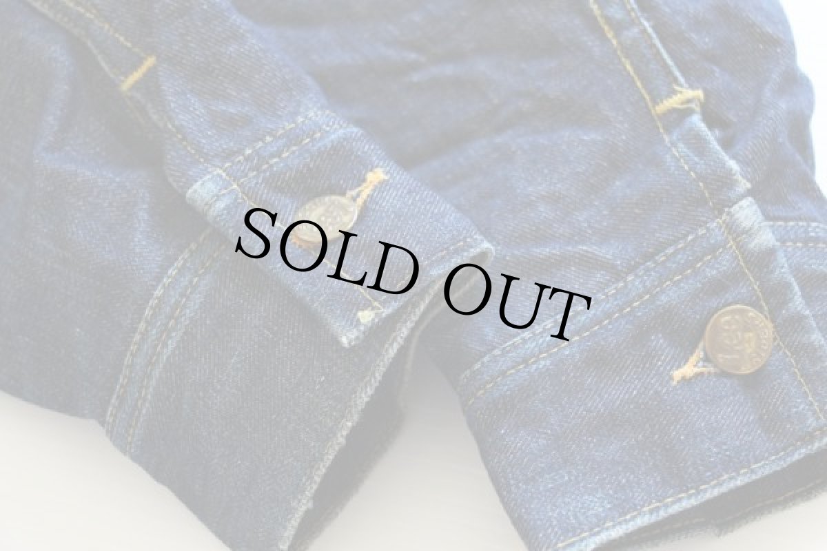 画像7: 60s Leeリー STORM RIDERストームライダー 101LJ ブランケットライナー デニムジャケット 42R (7)