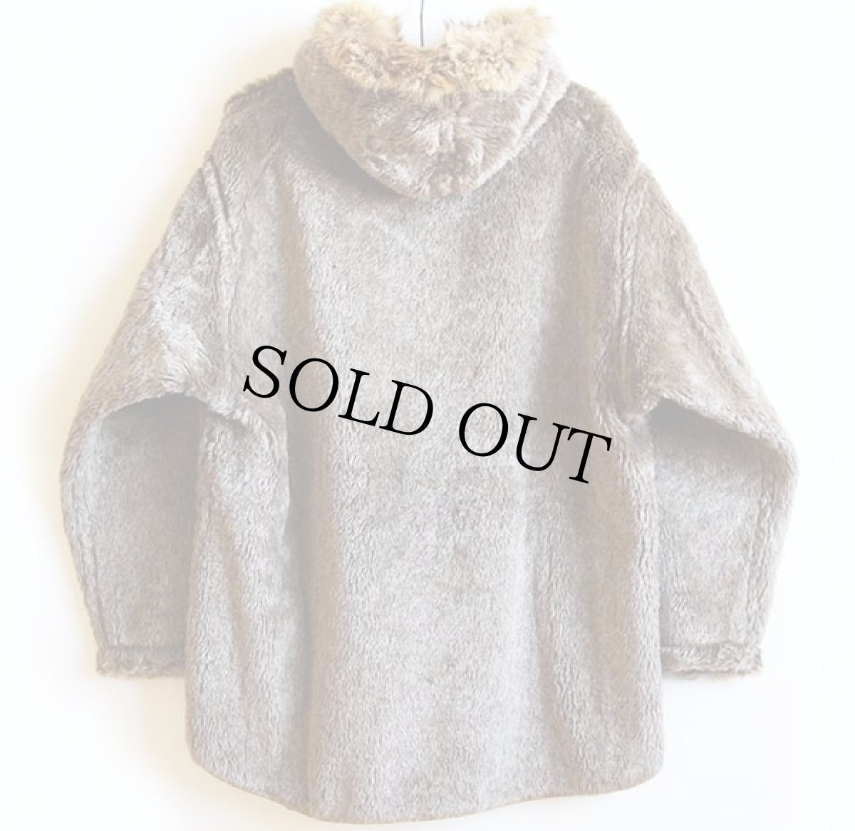 画像2: 40s 米軍 アルパカ パイル ライナー パーカー S (2)