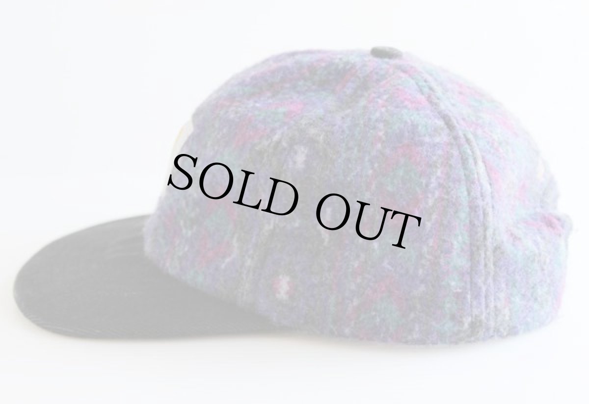 画像2: 90s USA製 carharttカーハート ネイティブ柄 キャップ (2)