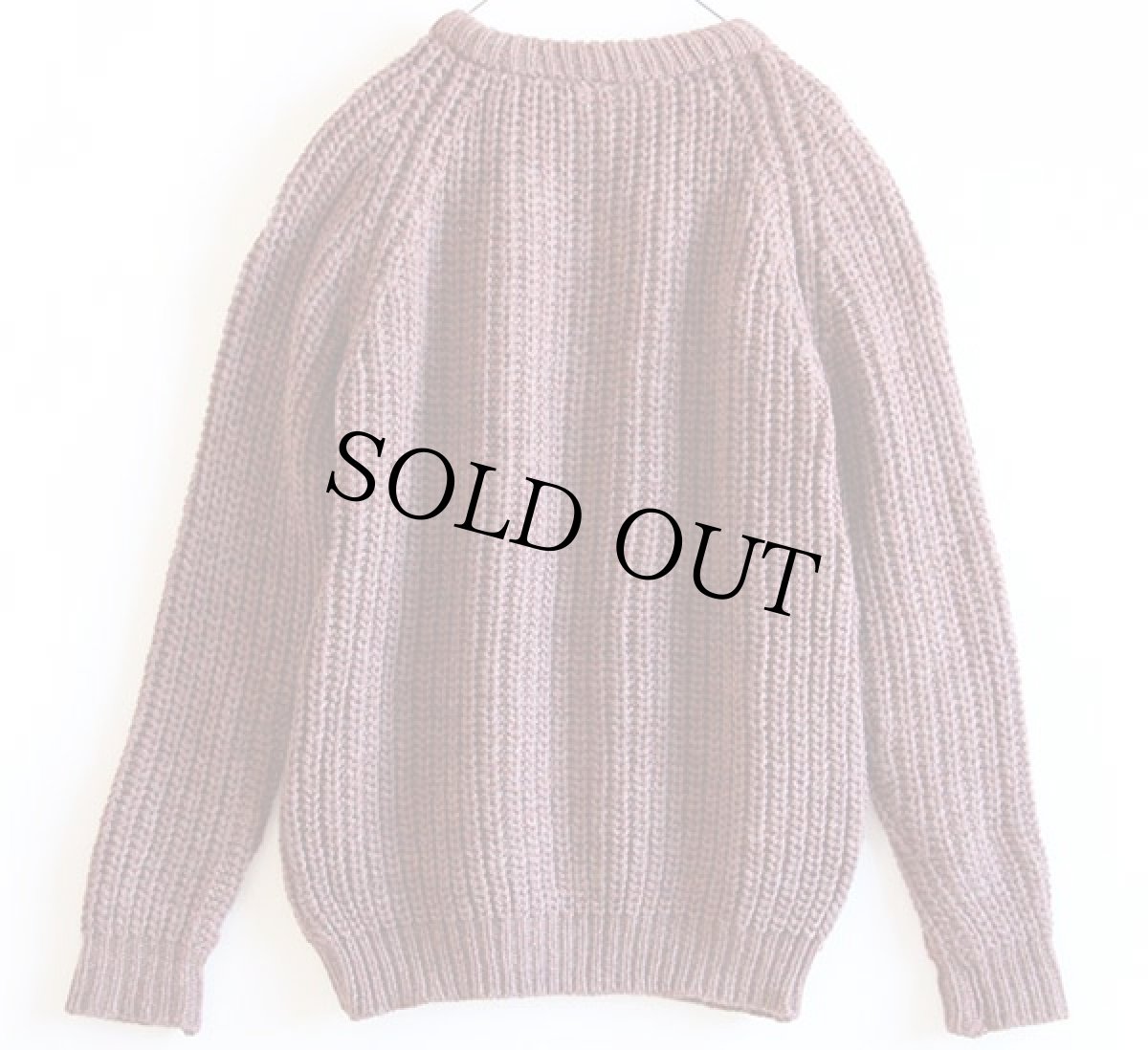 画像2: 英国製 ANTARTEX ローゲージ ウールニット セーター S★クジラ (2)