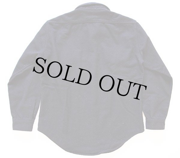 70s 米軍 U.S.NAVY CPO ウールシャツ 紺 15.5 - Sixpacjoe Web Shop