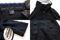 画像3: MARC JACOBS タートルネック カシミヤ ニットジャケット 黒 XS (3)