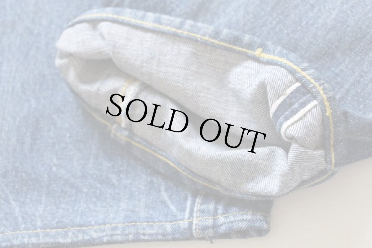 画像7: 50s LEVI'Sリーバイス 501XX ギャラ入り デニムパンツ w34 (7)