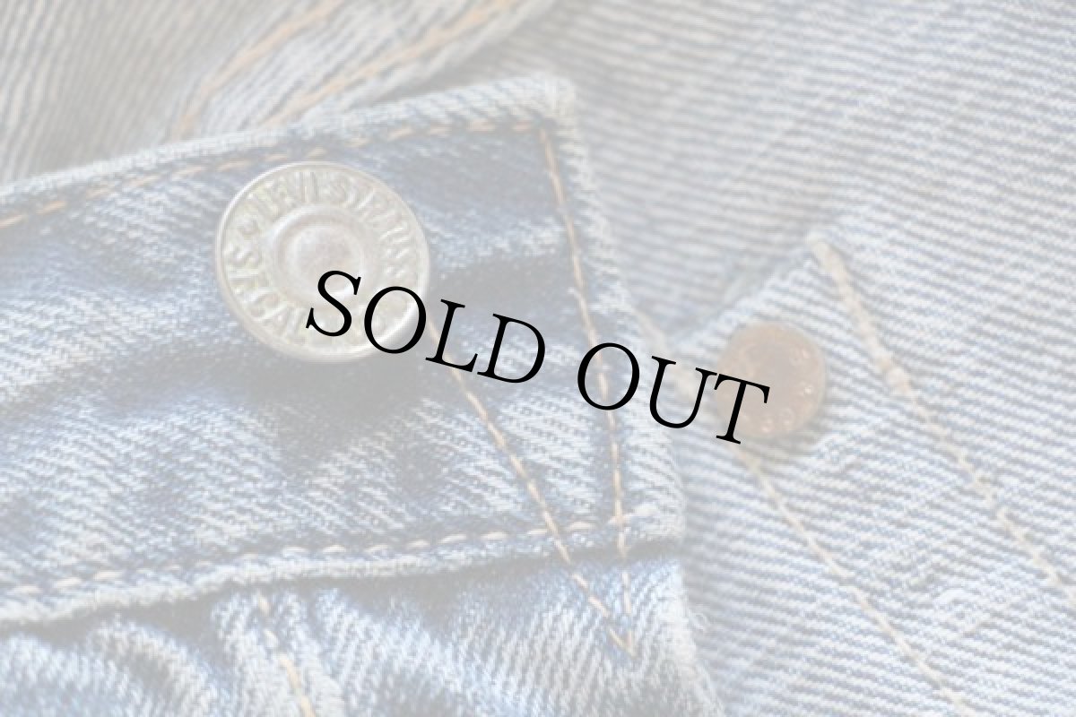 画像4: 50s LEVI'Sリーバイス 501XX ギャラ入り デニムパンツ w34 (4)